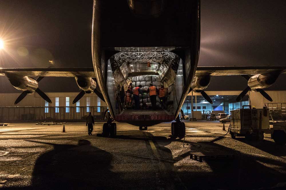 The logistical experience at the service of humanitarian aid